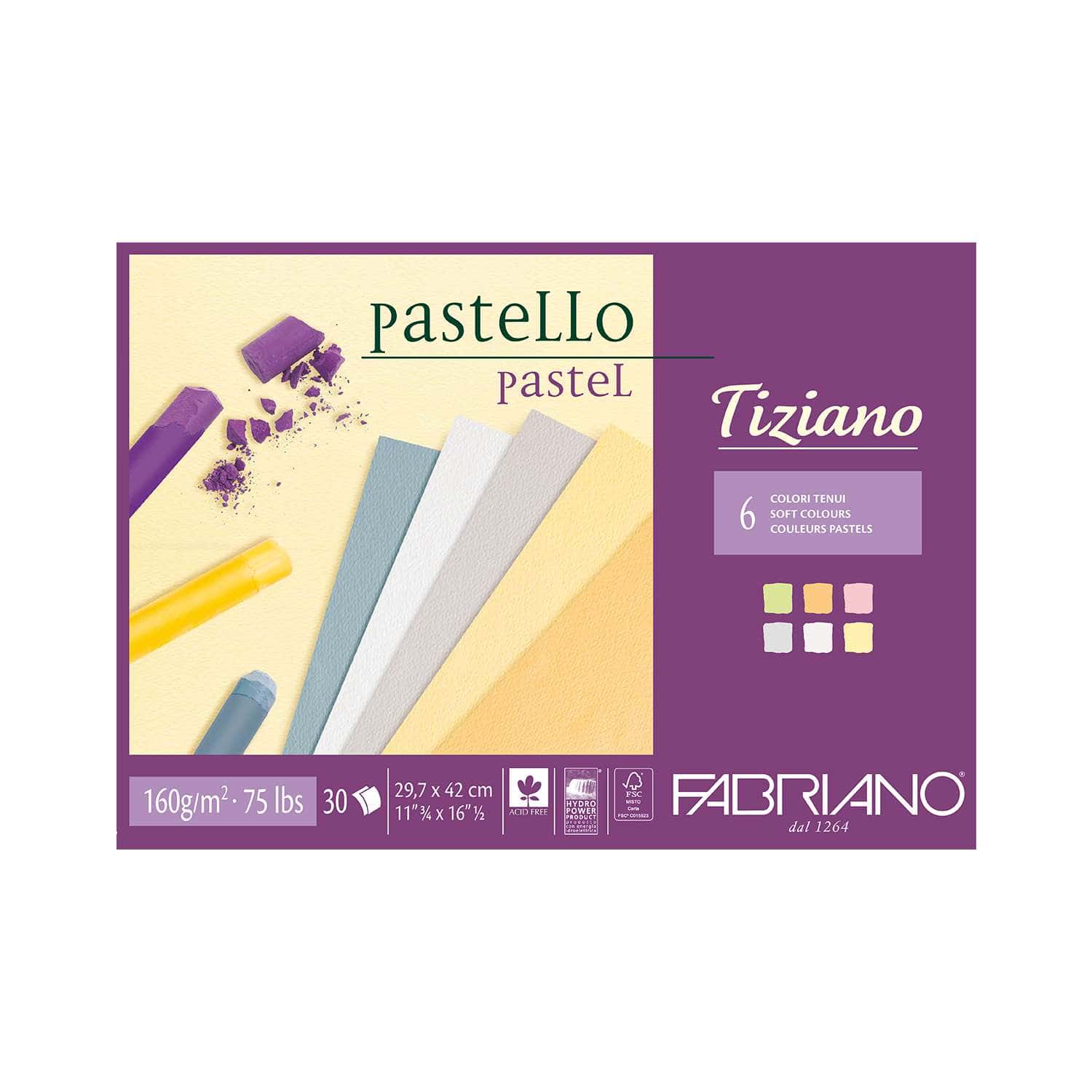 Fabriano Tiziano Pastel Paper | 50,000+ Art Supplies | Your Art Superstore