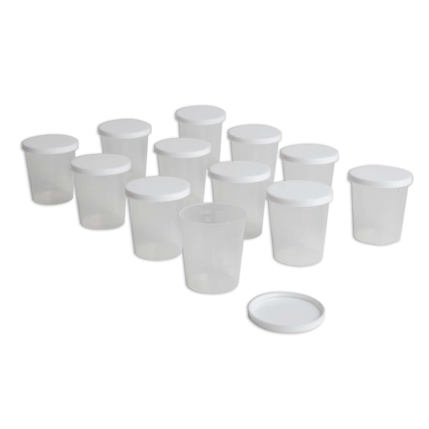 O’color | Transparent Mixing Beaker set — 12 x 30 ml beakers | 50,000 ...