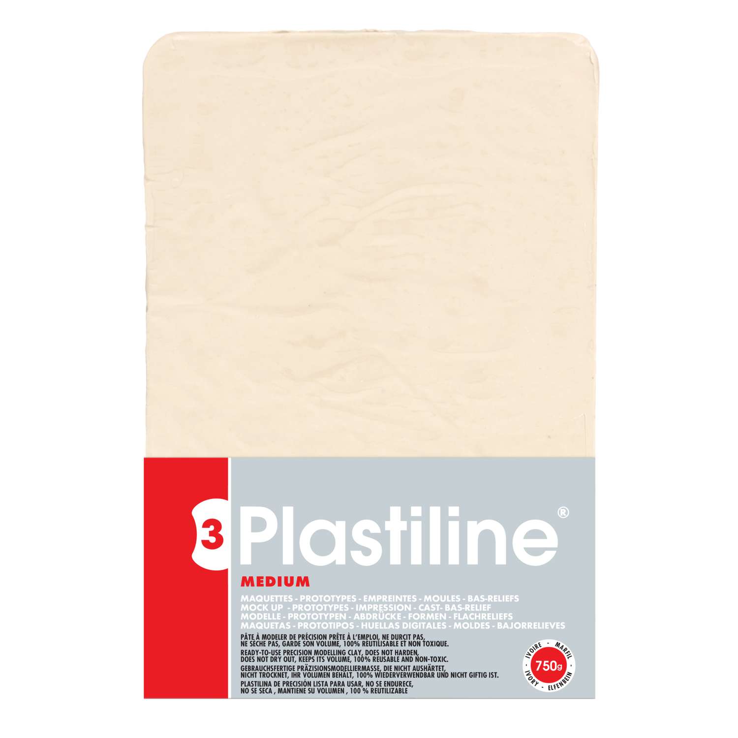 Plastiline®, Modelling clay — ivory, 50,000+ Art Supplies