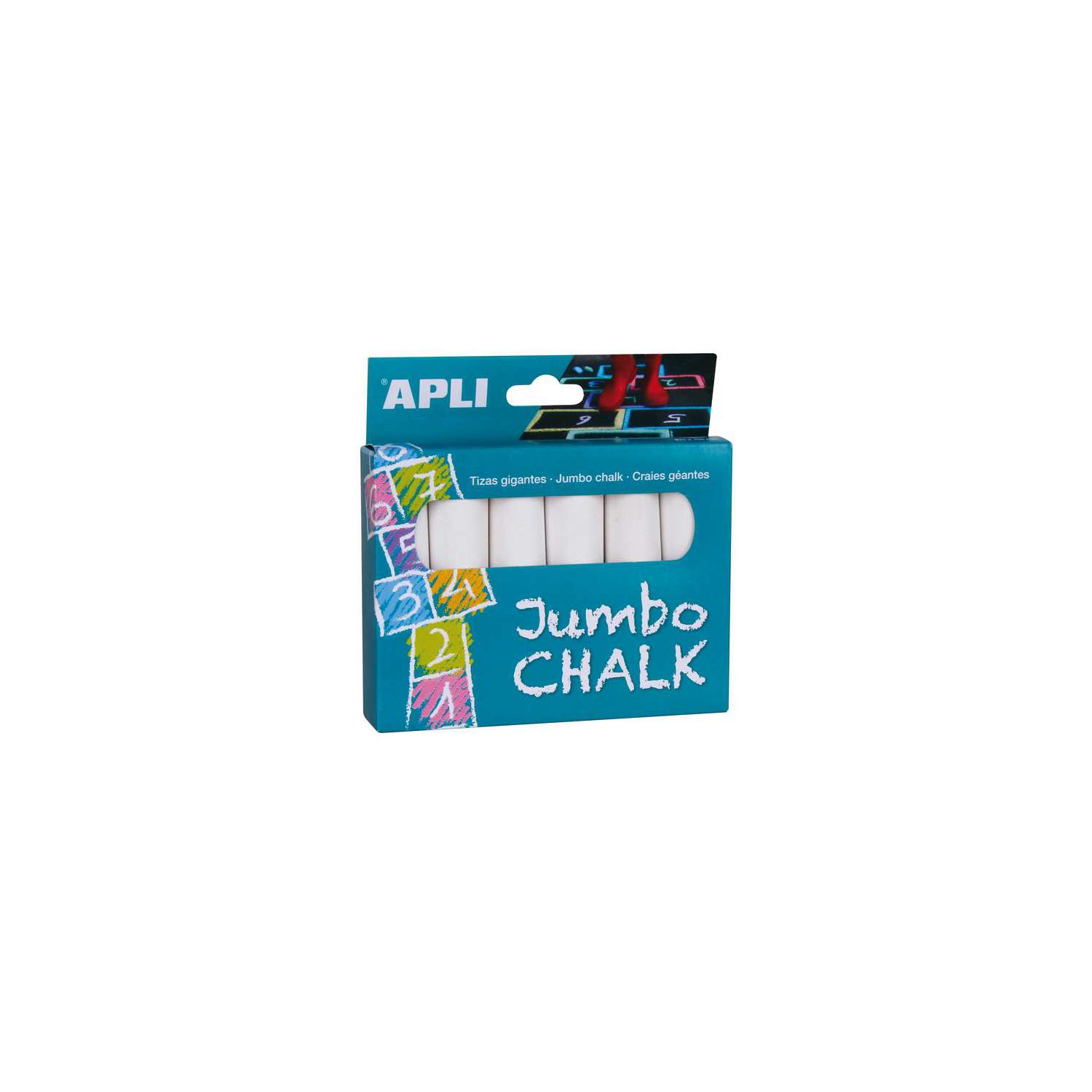 ®APLI | Jumbo CHALK Packs — 6 chalks | 50,000+ Art Supplies | Your Art ...