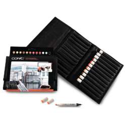 COPIC® | classic WALLET SET — 12 Architecture Essentials