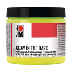 Marabu | Glow-in-the-Dark Fluorescent Paint — 200 ml jar
