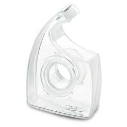 tesa® | Easy Cut Hand Tape Dispenser — transparent, for 33 metre rolls