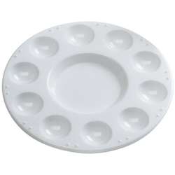 Round Plastic Palette — 17.5 cm