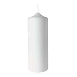 Rayher | Pillar Candles — white