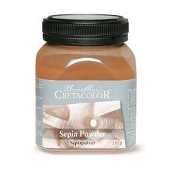 CRETACOLOR® | Sepia Powder — 230 g jar