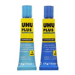 UHU® | PLUS Rapid Adhesive — 2 component