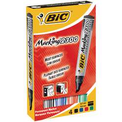 BiC® | Marking™ 2300 Permanent Marker — set of 4