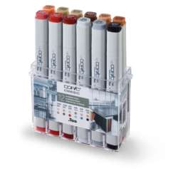 COPIC® | classic marker set— 12 Architectural colours