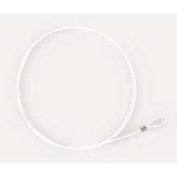 ASRE | White Plastic-Coated Steel Cords — individual