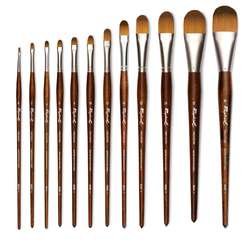Da Vinci Paintbrush, Paint Brushes Series 1865, Size 6, Filbert Light Ox  Hair Oil and Acrylic Paint Brush. Watercolor, Gouache, Illustration 