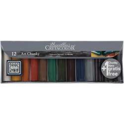CRETACOLOR® | Art Chunky Coloured Charcoal — set of 12