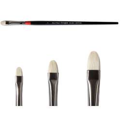 DALER-ROWNEY | Georgian Bristle Short Filbert Brush — series 18