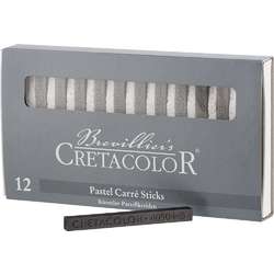 CRETACOLOR® | Pastel Carré Graphite sticks — packs of 12