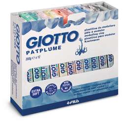 GIOTTO | PATPLUME Modelling Clay pack — 12 x 350 g bars