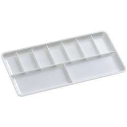 Rectangular Plastic Palette — 9 wells