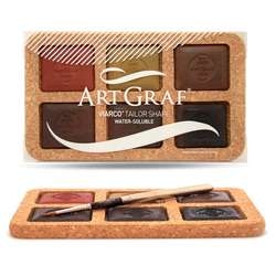 Viarco® | ART GRAF® TAILOR SHAPE Watersoluble Graphite Block set — 6 colours
