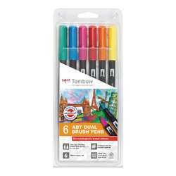 Tombow | ABT Dual Brush Pen set — 6 pens