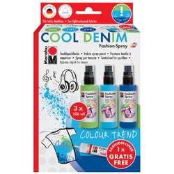 Marabu | Fashion Spray set — Cool Denim