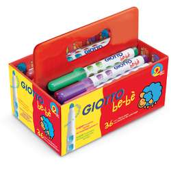 GIOTTO | be-bè super Fibre Pens — school set of 36