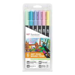 Tombow | ABT Dual Brush Pen sets — 6 pens
