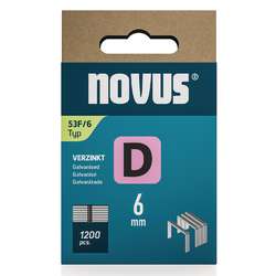 novus® | Flat Wire Staples — type 53F/6