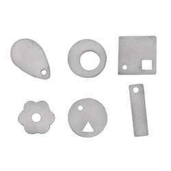 CREARTEC | Concrete Pendant Shapes — set of 12