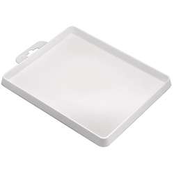 ESSDEE | Ink tray — sturdy white plastic