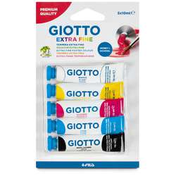 GIOTTO | Extra-Fine Gouache set — 5 x 10 ml tubes