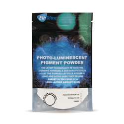 etter art | Eli-Glow Photo-Luminescent Pigment Powders — 100 g packs