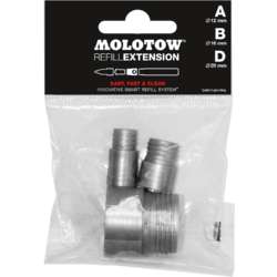 MOLOTOW™ | Refill Extension Tryout Pack — series A/B/D