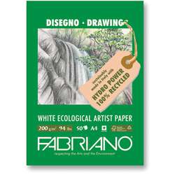 FABRIANO® | White Ecological Artist Paper — for drawing.