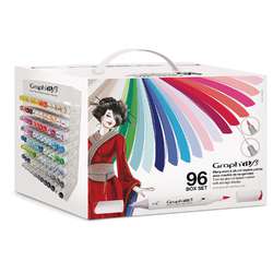 Graph'it | Brush Marker pens — complete set of 96
