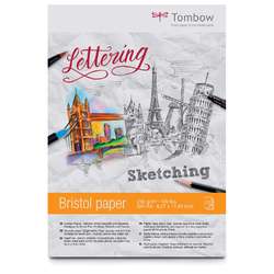 Tombow | Lettering Bristol Paper Pad — A4