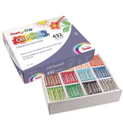 Pentel Arts® | Oil Pastel Classroom pack — 432 pastels