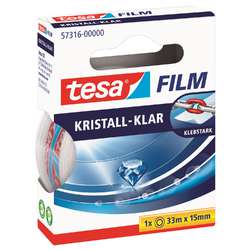 tesa® | FILM Crystal Clear Tape — 15 mm wide