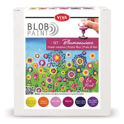 ViVA DECOR® | BLOB Paint sets — 6 x 90 ml bottles