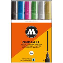 MOLOTOW™ | ONE4ALL ACRYLIC Pump Markers 227HS — 6 marker themed sets