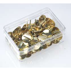 ALCO | Brass Drawing Pins — pack of 100