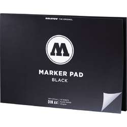 MOLOTOW™ | BLACK MARKER PAD — A4