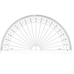 MINERVA | Usine 180° Protractors — 2 mm thick