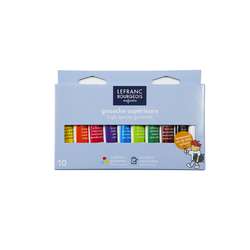 LEFRANC & BOURGEOIS | Gouache set — 10 x 10 ml tubes