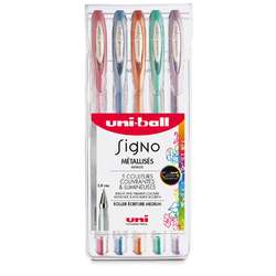uni-ball | Signo UM120NM Metalliic Pen set — 8 gel pens