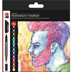 Marabu | GRAPHIX Permanent Marker set  — Significant