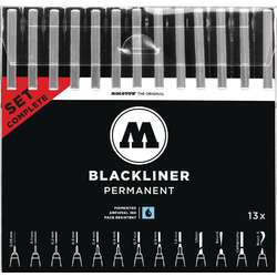 MOLOTOW™ | BLACKLINER PERMANENT Complete Set — 13 pens