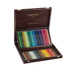 CARAN d'ACHE® | SUPRACOLOR® SOFT Watercolour Pencil — wooden box set