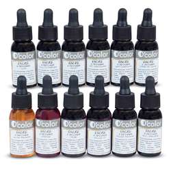 O'color | Drawing Ink Set — 12 x 30 ml bottles