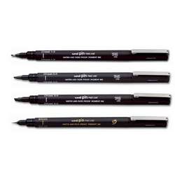 uni-ball | uni pIn FINE LINE pens — chisel/brush tips