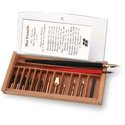 Hiro Leonardt | Nib Assortment Wooden Box set — 14 items
