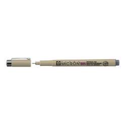 0.05mm Light Grey Fineliner @ Raw Materials Art Supplies